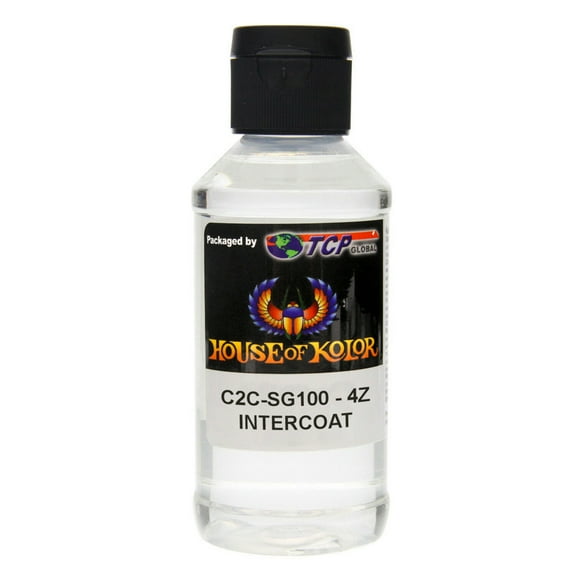 House of Kolor Intercoat Klear Midcoat Clearcoat Low VOC, 4-Ounce Bottle