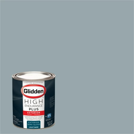 Glidden High Endurance Plus Exterior Paint And Primer Winter Sky Glidden High Endurance Plus Exterior Paint And Primer Winter Sky Grey 70bg 40