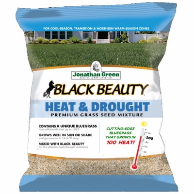 

Jonathan Green & Sons 3 lb. Black Beauty Heat & Drought. Specially formulated for hot and dr
