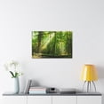 thumbnail image 6 of Green Forest Summer Sunlight Nature Wilderness Photography Canvas Wall Art for Home Decor Ready-to-Hang, 6 of 18