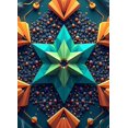 thumbnail image 4 of Geometric Abstract Origami Art Banner Backdrop for Wall Decoration Event Display Photography Props Birthday Party Supplies Background Decor, 4 of 4