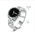 thumbnail image 2 of AURARMLET Anillo De Mujer De Con Circonias Ideal Como Regalo Para Aniversario, 2 of 3