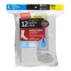 thumbnail image 4 of Medias Hanes Double Tough 12 Pares Altas Blanco/Gris Talle 6-12, 4 of 7