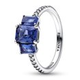 thumbnail image 1 of PANDORA Anillo Timeless 192389C01-50 tres gemas, 1 of 5
