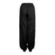thumbnail image 5 of Pantalones de yoga holgados con cordón para mujer, para danza del vientre, zumba, yoga, pantalones bombachos, verde, blanco y negro, ropa deportiva de invierno, ajuste holgado/casual, negro, M, 5 of 5