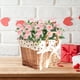 thumbnail image 1 of Ramo de rosas artificiales en miniatura | Rosas artificiales de seda para centro de mesa de boda | Decoración para el hogar y la sala de estar | Colores degradados: morado, blanco, rojo, rosa,, 1 of 6