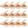 thumbnail image 3 of 12 Pcs Castagnettes en Bois Castagnettes Rythmiques Castagnettes Instrument de Musique pour Enfants, 3 of 9