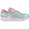 Saucony Kids Cohesion 12 Jr (Toddler) Turquoise/Silver