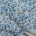 thumbnail image 3 of Fabric Mart Direct Shades of Blue Fabric by the Yard, 44 inches or 112 cm Width Blue Cotton Fabric, 6 Yards Cotton with Embroidery Fabric, Upholstery Fabric, Fabric For Curtains, Fabric For Pillows, 3 of 7