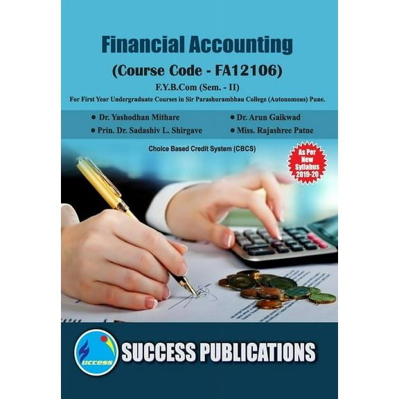 Financial Accounting(F.Y.B.Com, S.P. College, Sem.-II), (Paperback)