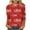 Red C, variant on Edvintorg Valentine's Day T-Shirts for Women 3/4 Sleeve Basic Tees Soft Crew Neck Trendy Summer Tops for Casual Outfits 2026