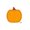 B, variant on Fall Thanksgiving Maple Leaf Disposable Tableware Kit, 25pcs 7in Pumpkin Paper Plates, Thanksgiving Party Catering Decor