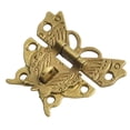 thumbnail image 2 of Antique Bronze Lock Bronze Hasp Latch Versatile Compatibility Vintage Design, 2 of 9