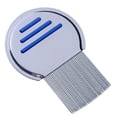 thumbnail image 1 of Peigne Terminator pour Poux, Peigne Professionnel en Acier Inoxydable pour Poux et Nit pour le Traitement des Poux de Tête, Élimination des Nitrates, Rouge, 1 of 5
