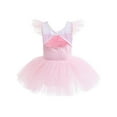 thumbnail image 3 of ATAIKU 3-8Y Kids Girls Princess Ballet Dress Sleeveless Leotards Skirted Tutu Dancewear Halloween Christmas Party Dresses, 3 of 6