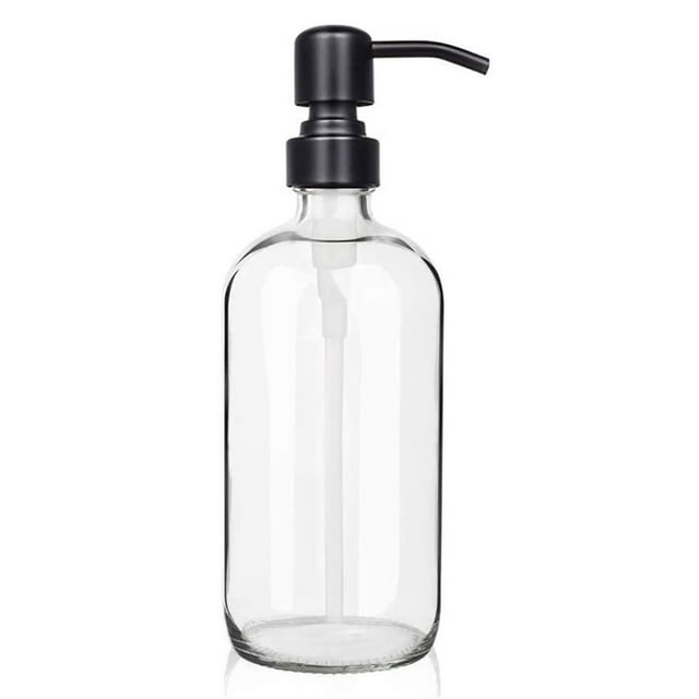 Stainless Steel Dispenser Bottle Soap Dispenser Bottle with Rustproof Pump。,