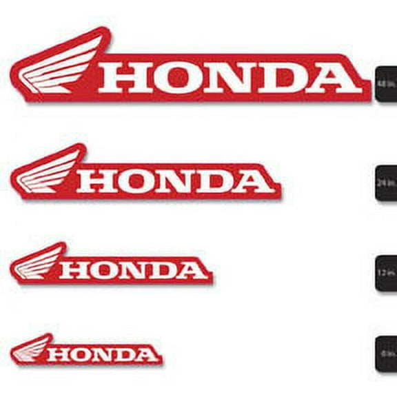 Sticker Decal Officially Licensed Honda 12"