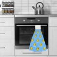 thumbnail image 5 of Hanging Towels 2 Pcs, Dish Towels Cartoon Cute Duck Absorbent Hand Towels with Hanging Loop Washcloth for Bathroom Kitchen, 5 of 6