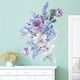 thumbnail image 2 of Pegatina de pared de flores TUNC 3D moradas 30 cm x 90 cm, 2 of 5