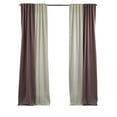thumbnail image 5 of 3S Brother's Solid Combined Mix and Match 4 Panels Curtains with 2 Color Combination Velvet Look Hanging Back Tap & Rod Pocket Bedroom Office Windows Luxury Home Decoration 28"x84" Cream-Rose Pink, 5 of 7