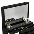 thumbnail image 6 of Boahaus Modern Vanity Desk Set, Glass Top, 7 Drawers, Large Mirror, Black Finish, for Bedroom, 6 of 8