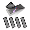 thumbnail image 4 of Fzaqwen Floor Register Vent Cover Air Vent Screen Mesh Covers for Ceiling Waterwheel 4Pcs, 4 of 9