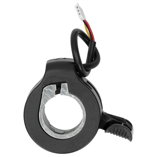 Acelerador de acelerador de dedo para scooter, empu?adura de acelerador antideslizante para scooter, seguro, ensanchado, resistente, resistente al agua para el conductor, para(black) Amonsee No