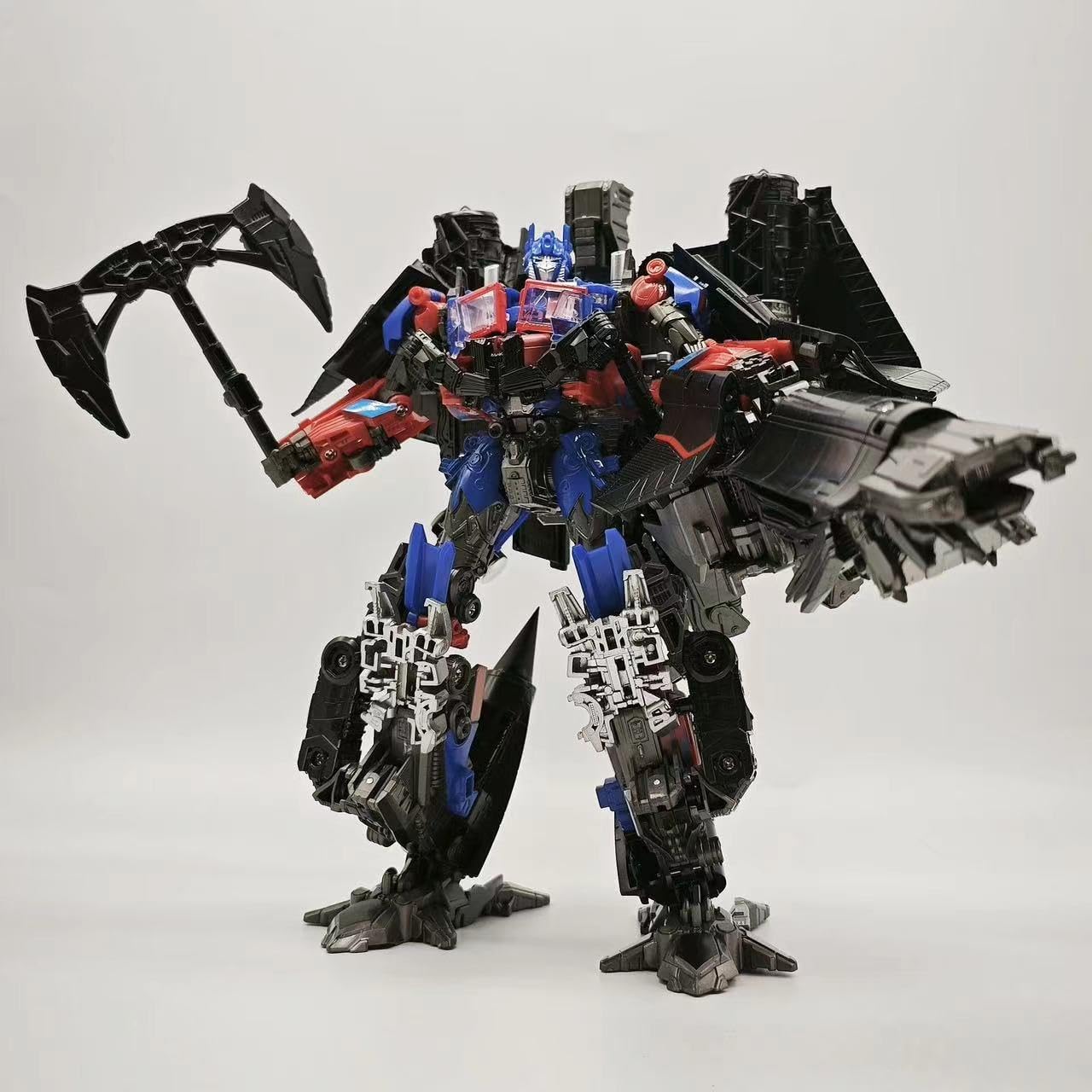Optimus Prime Figure Jetfire Figure Changable Shape Combination Set Action Figures PVC Cosplay Model Handicrafts for Anime Fans Gift