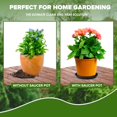 thumbnail image 3 of Paquete de 10 platillos para macetas de 30 cm (12”) de diámetro, platillos para macetas de flores, platillos para plantas de plástico negro, ideales como bandejas para macetas con base de goteo, 3 of 3