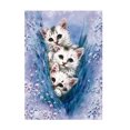 thumbnail image 2 of Cuadros Decorativos Tres gatos 5D DIY diamante pintura punto de cruz bordado hogar decoración artesanía Tmvgtek embutido en tela, 2 of 5