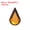 Brown 6x10mm, variant on Uxcell 100Pcs Flat Back Acrylic Teardrop Gems 6x10mm Artificial Rhinestones for DIY Crafts Red