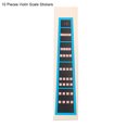thumbnail image 4 of Pegatina de escala de violín Pegatinas auto adhesivas desmontables portátiles Portable 44569 Herramienta de aprendizaje de instrumentos musicales 10 piezas Inevent OD010953-00, 4 of 7