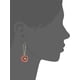 thumbnail image 3 of Pendiente colgante de color rosa, 3 of 3
