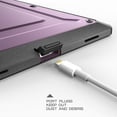 thumbnail image 5 of SUPCASE Unicorn Beetle Pro Series Case Designed for iPad 9.7 2018/2017, with Built-in Screen Protector & Dual Layer Full Body Rugged Protective Case for iPad 9.7 5th / 6th Generation(Violte), 5 of 6
