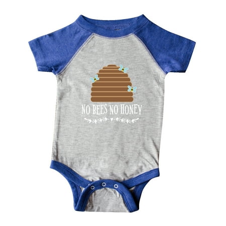

Inktastic No Bees No Honey Gift Baby Boy or Baby Girl Bodysuit