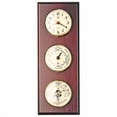 thumbnail image 2 of Bey-Berk International WS118 Quartz Clock Tide Clock &amp; Barometer with Thermometer - Oak Wood, 2 of 3