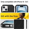 thumbnail image 2 of AICase Compatible With iPhone 15 6.1 inch Rugged Case Heavy Duty Shockproof Bumper Hard Cover, 2 of 10