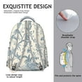 thumbnail image 5 of "Wildflower & Sunflower Backpack - Stylish School Backpack for Women, Durable College Backpack with Laptop Compartment, Floral Print Bookbag for Travel", 5 of 6