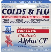 Boericke & Tafel Children's Alpha Cold and Flu Tablets, 100 CT