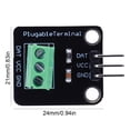 thumbnail image 2 of Módulo de sensor de temperatura DS18B20 Placa de sensor de temperatura para Arduino (B), 2 of 8