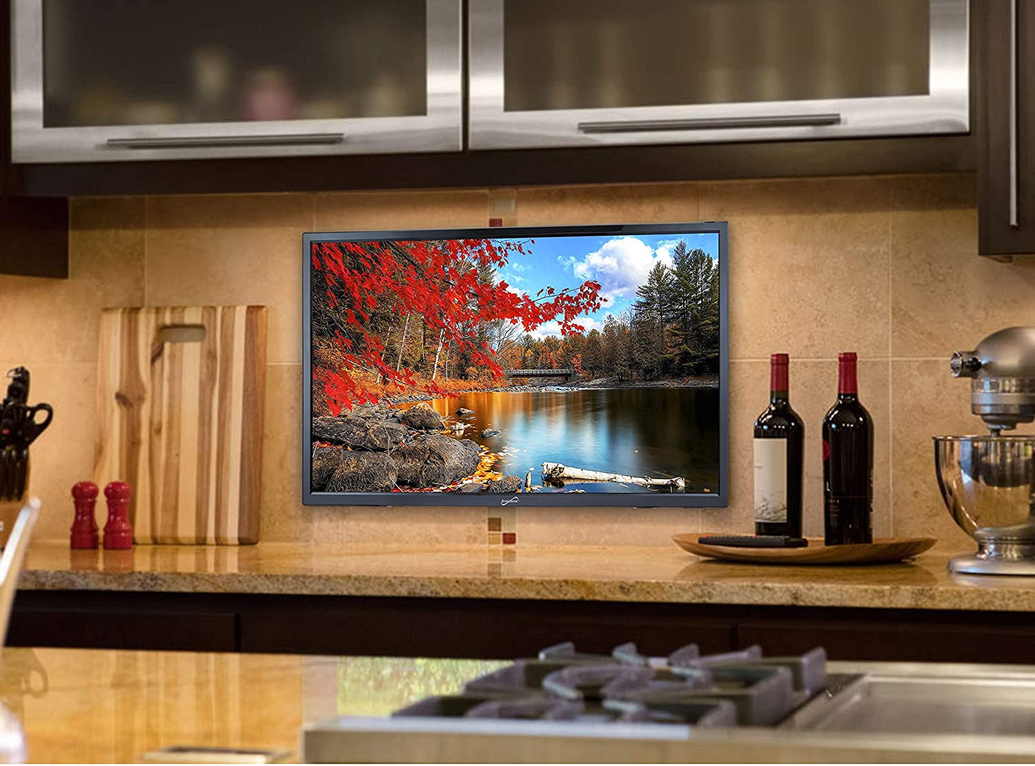 Supersonic SC-1911 19" 720p LED TV, AC/DC Compatible with RV/Boat