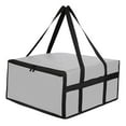 thumbnail image 3 of Insulated Food Delivery Bag Pizza Carrier Catering Tote Reusable and Foldable for Outdoor Picnics and Lunch, 3 of 9