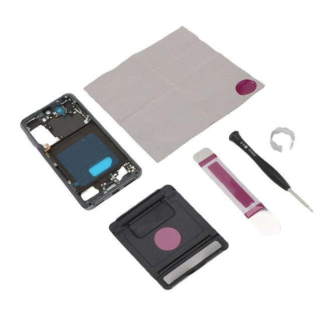 Zaqw Metal Phone Middle Frame Repair Tools Kit for Galaxy S21 Replacement
