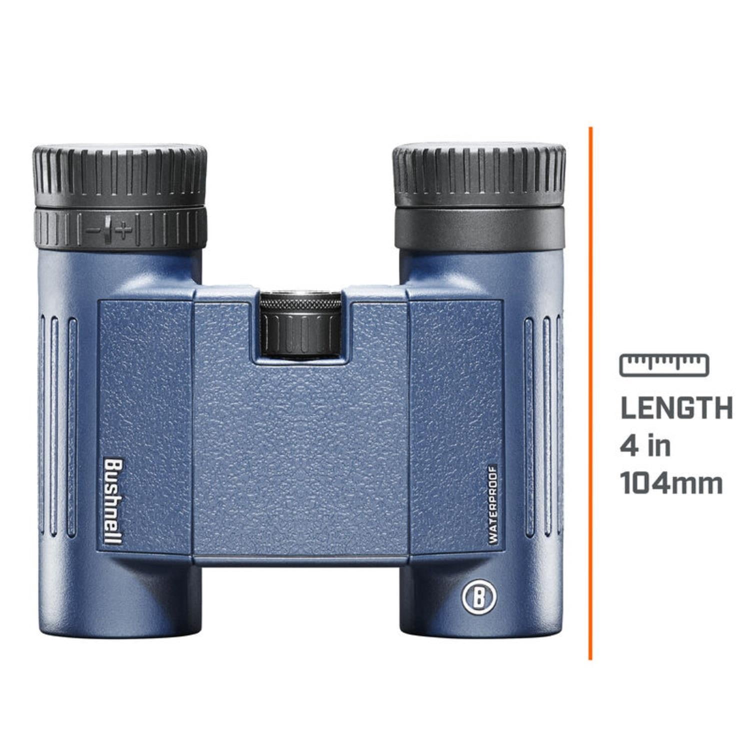 Bushnell H2O 8x25 Waterproof Binoculars, Dark Blue