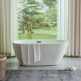 thumbnail image 2 of Vanity Art 59" x 30" Acrylic Freestanding Bathtub, 2 of 12