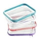 thumbnail image 5 of 4 bolsas de maquillaje transparentes, neceser compacto y pequeño, organizador de maquillaje, neceser para mujer, para viajes y aeropuerto., 5 of 8