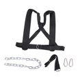 thumbnail image 2 of Arnés Sled Acolchado Correa Ajustable de Tracción Cinturón de Entrenamiento Atlético Arnés para Ejercicios de Fuerza con Material Eva Adecuado para de, 2 of 8