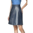 thumbnail image 2 of Fashionable Ladies Leather Skirt, 2 of 8