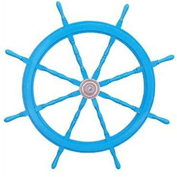 Nagina International Nautical Home Decorative Painted Ship Wheels - Home Decor