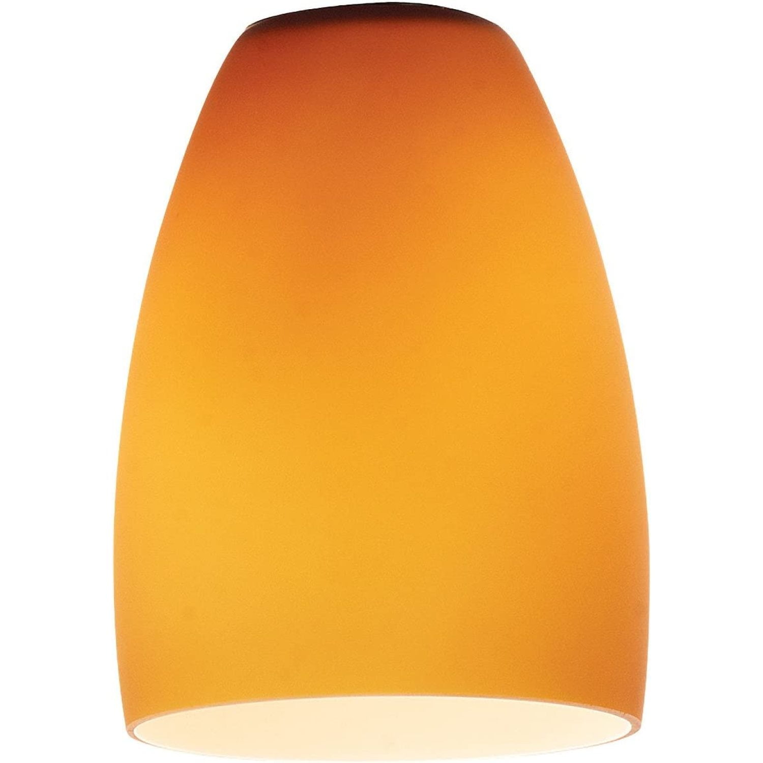 Pearl Pendant Glass Shade Amber Glass Finish, Glass from the Sherry